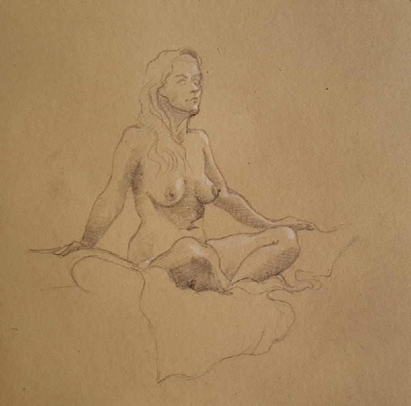 nude life drawing