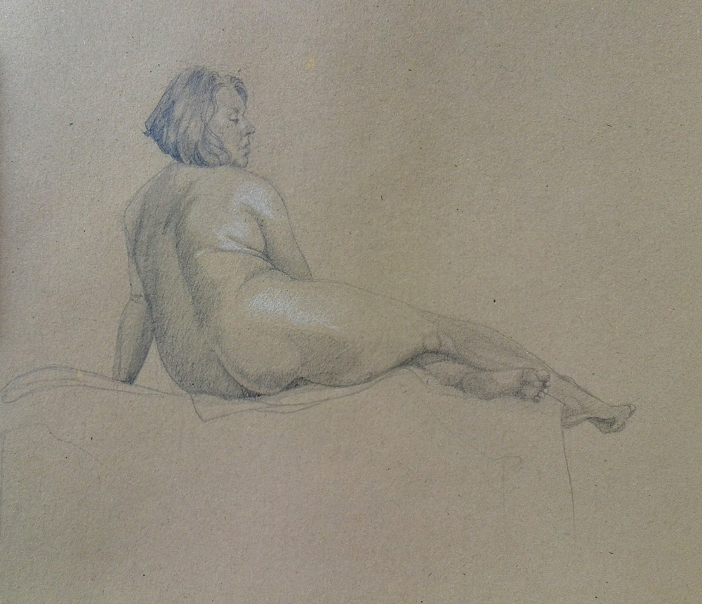 nude life drawing